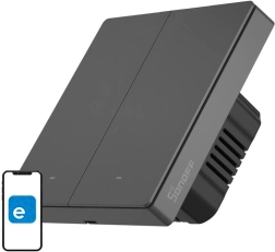 Comutator WiFi inteligent Sonoff M5 cu 2 canale