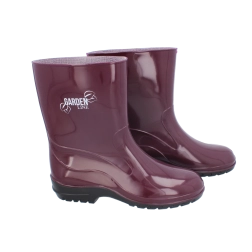 Cizme de ploaie pentru femei Kalosze bordo, mărimea 40