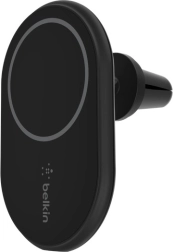 Belkin BOOST CHARGE încărcător wireless magnetic pentru mașină, pentru prindere pe grila de ventilație, 10 W