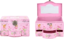 Cutie de bijuterii cu sertare