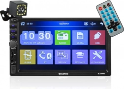 Autoradio BC9000 2DIN 7 inci RDS USB microSD 4x50W cu cameră de marșarier