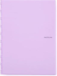 Mapă A4 cu buzunar lateral Pastelini mov