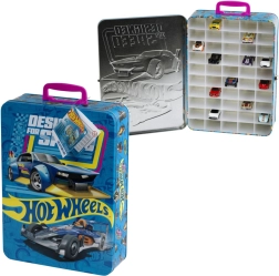Valiză din aluminiu HOT WHEELS pentru 50 de mașinuțe