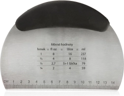 Spatulă de patiserie din oțel și tocător de aluat 16 cm