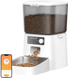 Distribuitor inteligent de hrană Oneisall Pro alb