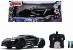 Mașină RC MARVEL Black Panther Lykan 1:16 cu încărcare USB
