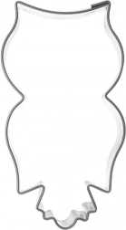 Formă metalică de decupat bufniță 7 cm