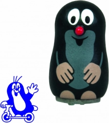 Ștampilă Krtek pe trotinetă