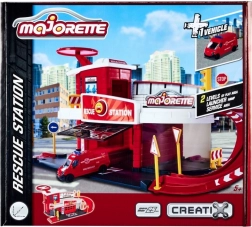 Garaj Majorette Creatix stație de salvare cu vehicul