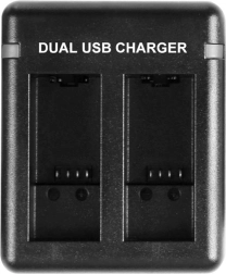 Încărcător USB cu două ieșiri Puluz pentru HERO 9/10/11/12