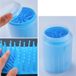 Curățător de lăbuțe din silicon pentru câini și pisici