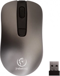Mouse optic wireless Rebeltec STAR argintiu