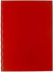 Mapă A4 cu buzunar lateral Classic roșie