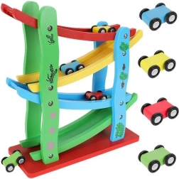 Pistă de curse din lemn pentru mașini