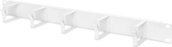 Organizator pentru cabluri 1U pentru rack de 19"