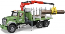 Bruder camion Mack Granite transportor de lemn 1:16