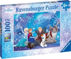 Puzzle Ravensburger Regatul de Gheață - Magia Înghețată 100 de piese