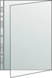 Folie protectoare A3 tip U pe orizontală cu perforație universală, PP 80 microni