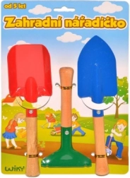 Set de grădinărit metalic pentru copii, 3 piese