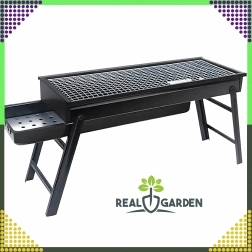 Grătar unghiular pliabil portabil pe cărbuni pentru camping și grădină