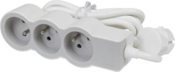 Prelungitor Legrand cu 3 prize 3m alb