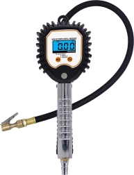 Pistol digital pentru umflarea anvelopelor cu manometru LCD