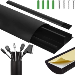 Șină de mascare din aluminiu negru