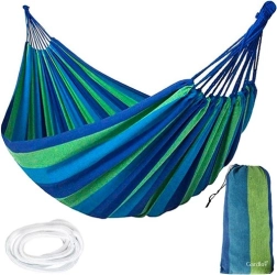 Hamac de grădină pentru două persoane, fără bare, 240 × 150 cm, capacitate 150 kg