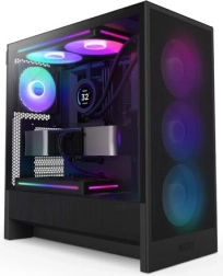 Carcasă pentru computer H5 FLOW RGB Mid Tower neagră
