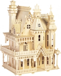 Woodcraft puzzle 3D din lemn – vilă