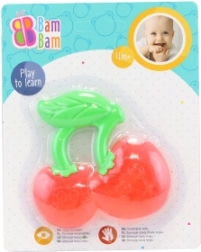 BAM BAM Jucărie de dentiție cireșe