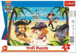 puzzle prieteni din Patrula Căţelușilor 15 piese 33 × 23 cm
