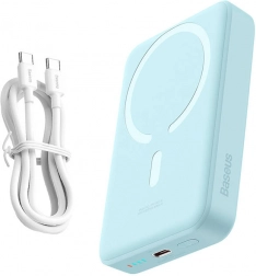 Mini powerbank Baseus 10000mAh USB-C 30W albastru