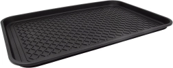 Tavă neagră din plastic pentru scurs încălțămintea 60 × 40 cm