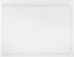 Copertă transparentă pentru documente cu prindere euro din PVC