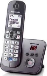 Telefon fără fir Panasonic cu robot KX-TG6821 gri