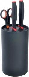 Bloc universal negru pentru cuțite 18 cm Orion