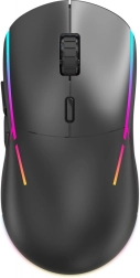 Mouse de gaming wireless samurai cu conexiune duală și acumulator