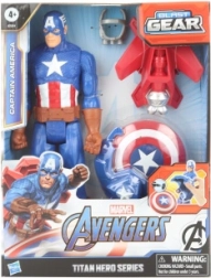 Avengers Figurină Captain America cu accesorii power fx