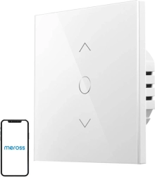 Temporizator inteligent pentru rulouri WiFi Meross MRS100HK(EU) (HomeKit)