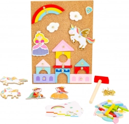 Joc de bătut cuie Unicorn