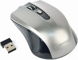 Mouse optic wireless negru-gri