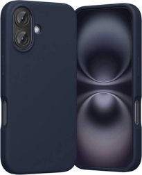 Husă din silicon Vention pentru iPhone 16 cu MagSafe, albastră