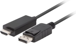 Cablu DisplayPort la HDMI, 1 m, negru