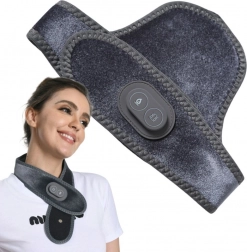 Bandă de masaj încălzitoare pentru gât și ceafă USB