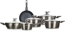 Set de oale METALLIC PLATINUM, 11 piese