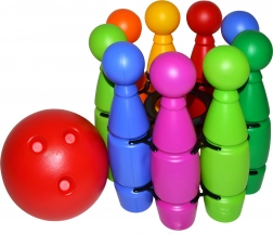 Popice în plasă cu minge