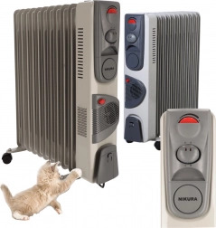 Radiator electric cu ulei NIKURA 11 tuburi