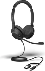 Jabra Evolve2 30 SE set cu căști stereo cu USB‑A și USB‑C (Microsoft Teams)