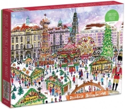 Puzzle Piața de Crăciun din Dresda 1000 piese